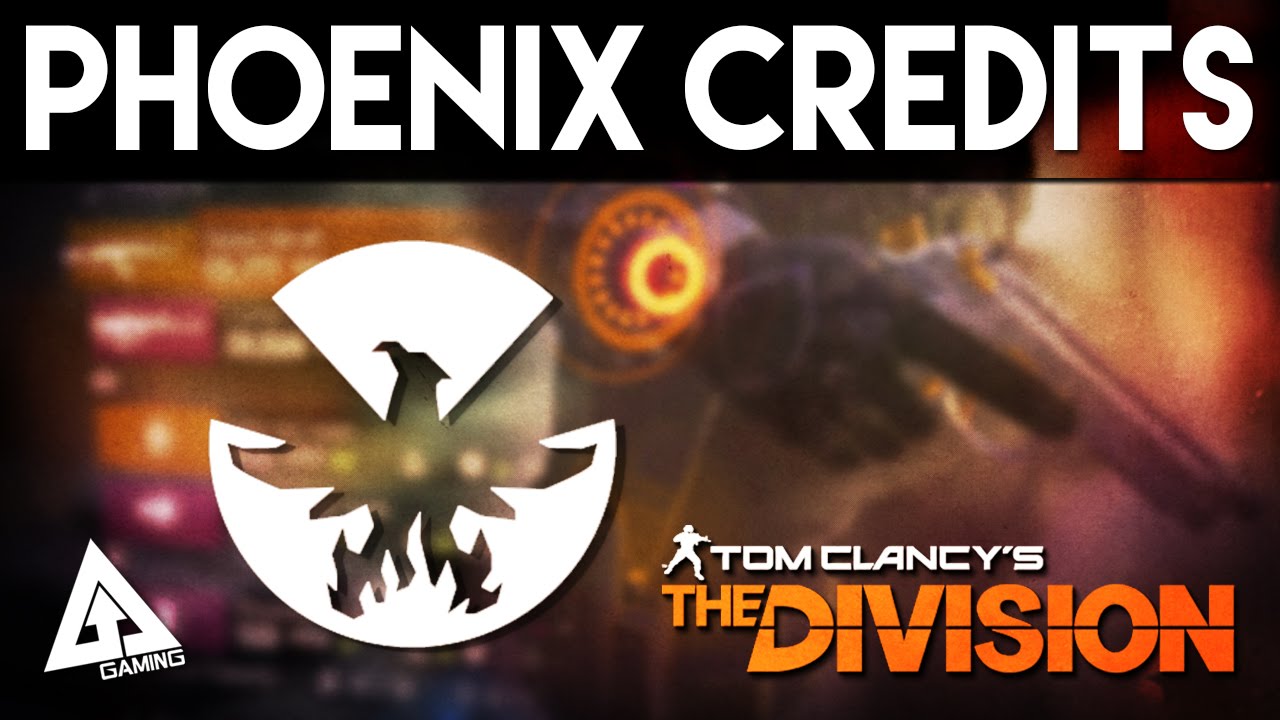В игре The Division: Как получить кредиты Phoenix и что это такое?