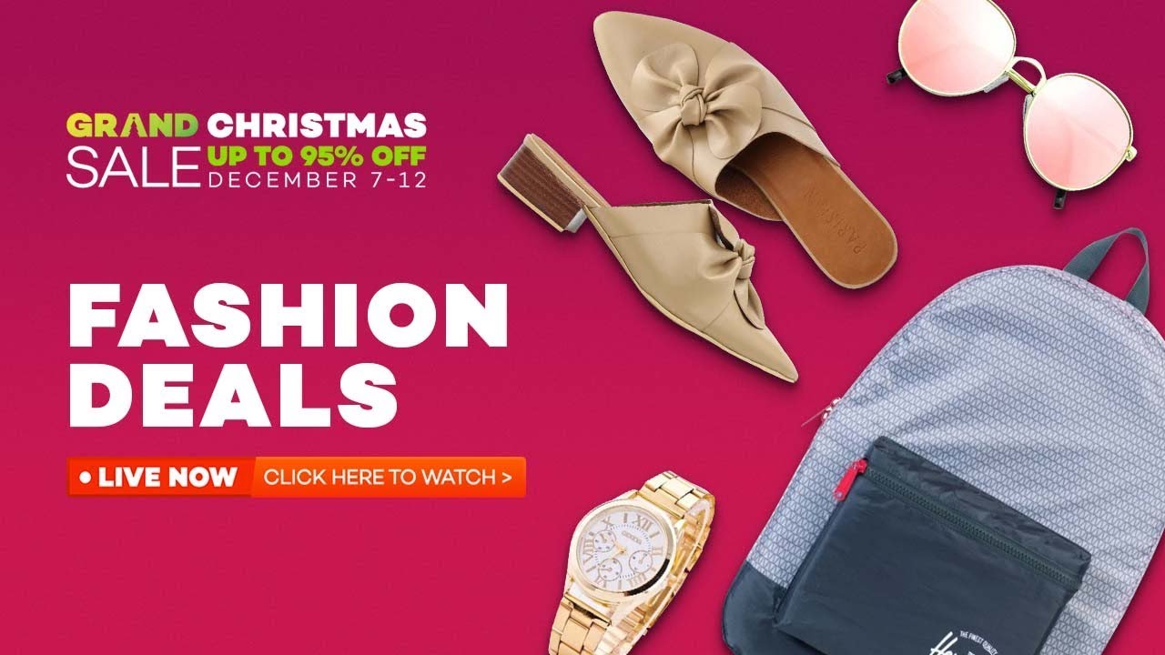 Grand Christmas Sale Fashion Deals