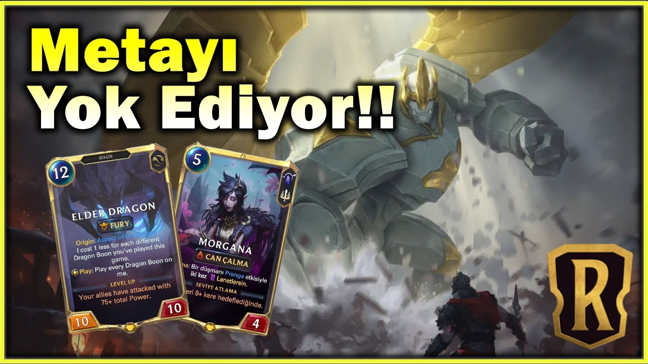Morgana Galio ve ve Kadim Ejder ne alakaa !!!  Legends Of Runeterra (LoR)