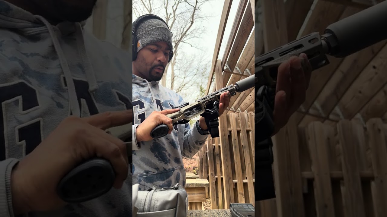 Q honey Badger First shots Suppressed  super/Subsonic 