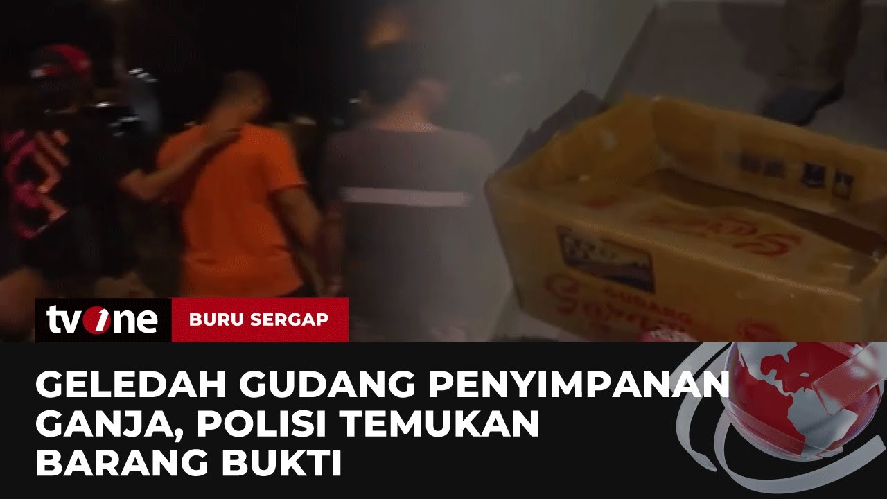 Polisi Geledah Rumah yang Jadi Gudang Penyimpanan Ganja Ratusan Kg | tvOne