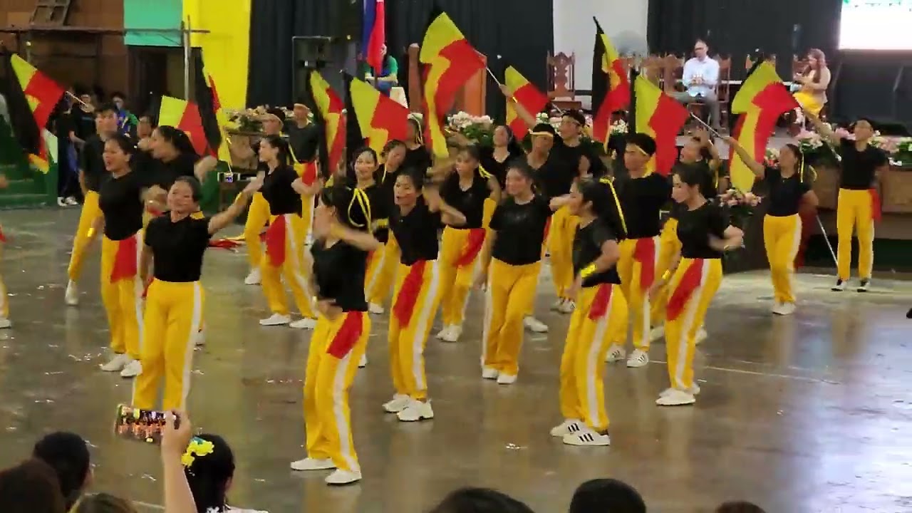 11-Newton Color Guard Flag Presentation | 21st CMULHS PTA Day 2023
