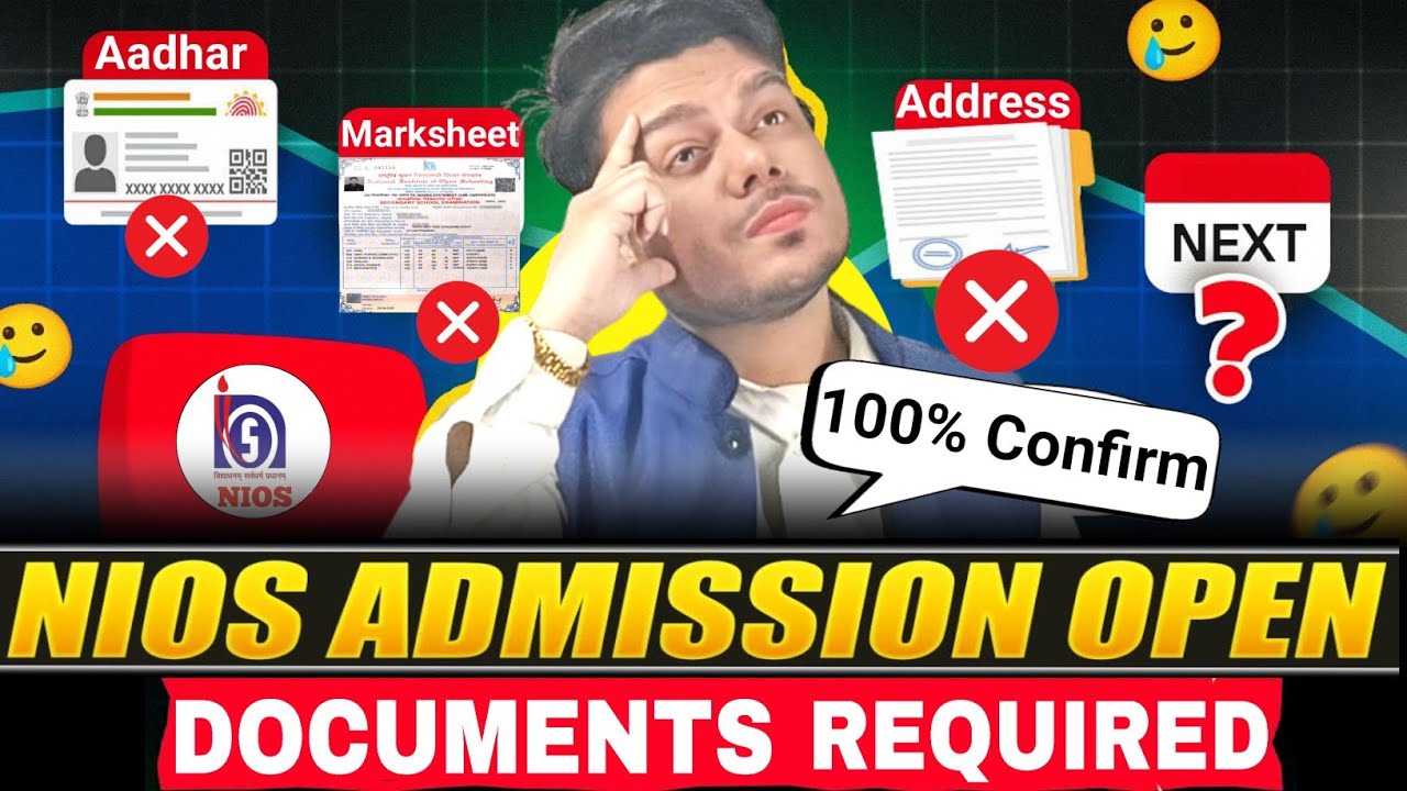 Nios Admission Documents Required | Class 10th/12th | Nios Admission Ke Liye Document |Nios Lifeline