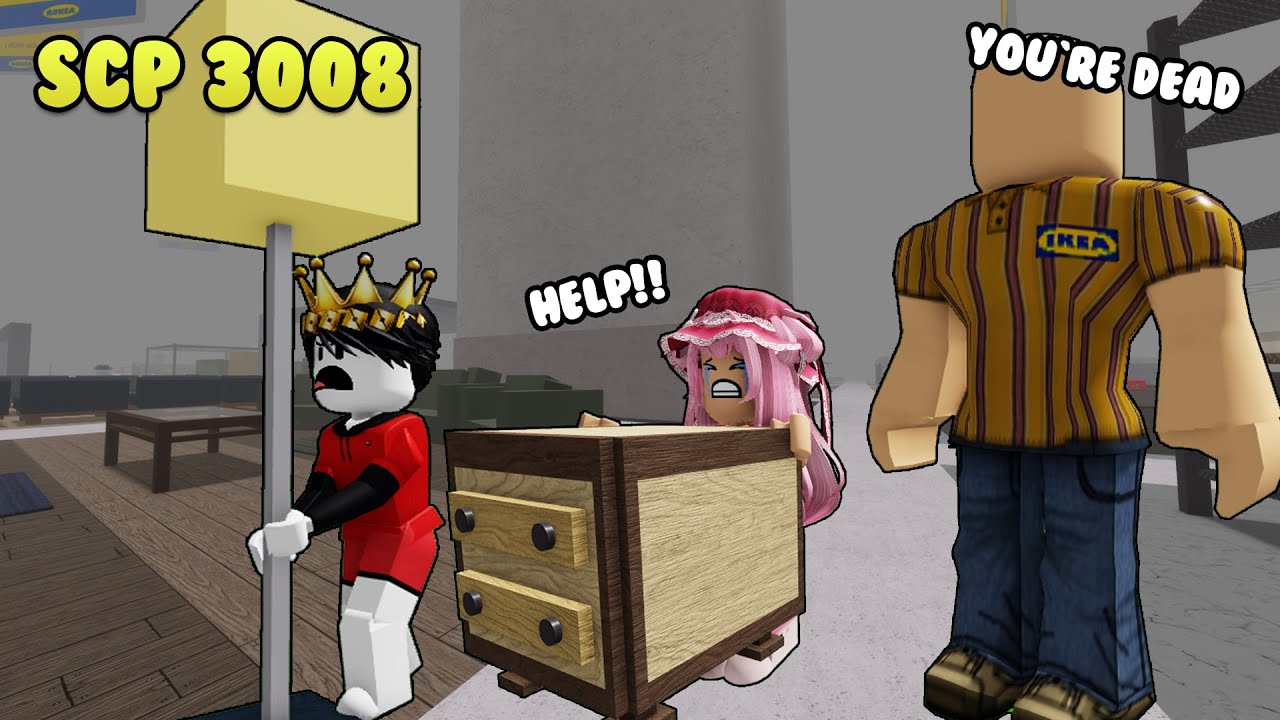 SCP 3008: Wasak BAHAY namin ni Crush 😂 ft. SheyyynPlayz, Omofam || Roblox Tagalog