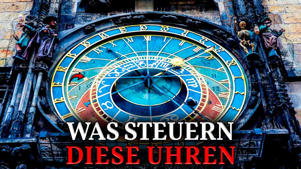 WELTUNTERGANGSUHR. Der wahre Zweck der riesigen Uhren von Prag und Straßburg im 18. Jahrhundert