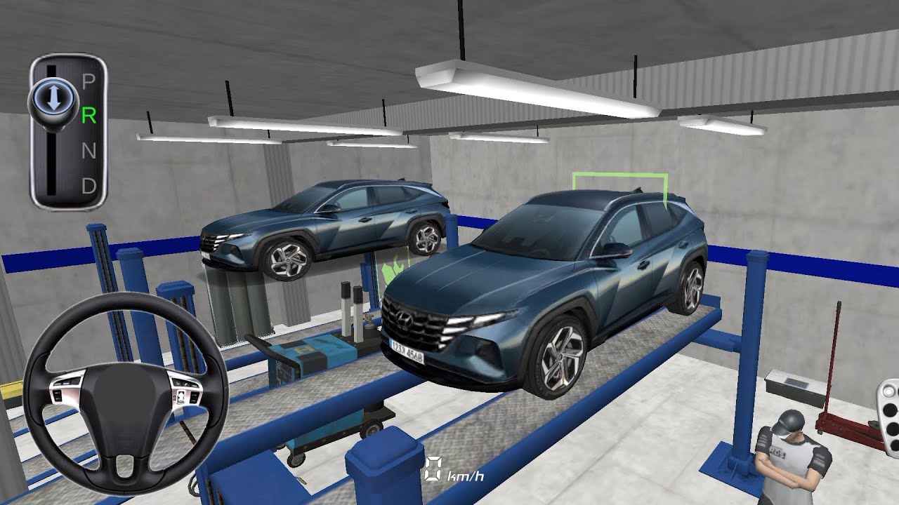 New Hyundai Tucson in Auto Repair shop Full crazy 🤣 Gameplay - 3D Driving Class 2 simulation Video |