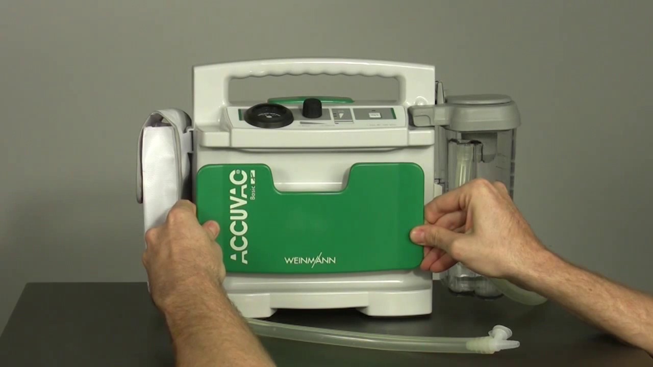 ACCUVAC Basic Training animation: How to use the suction device