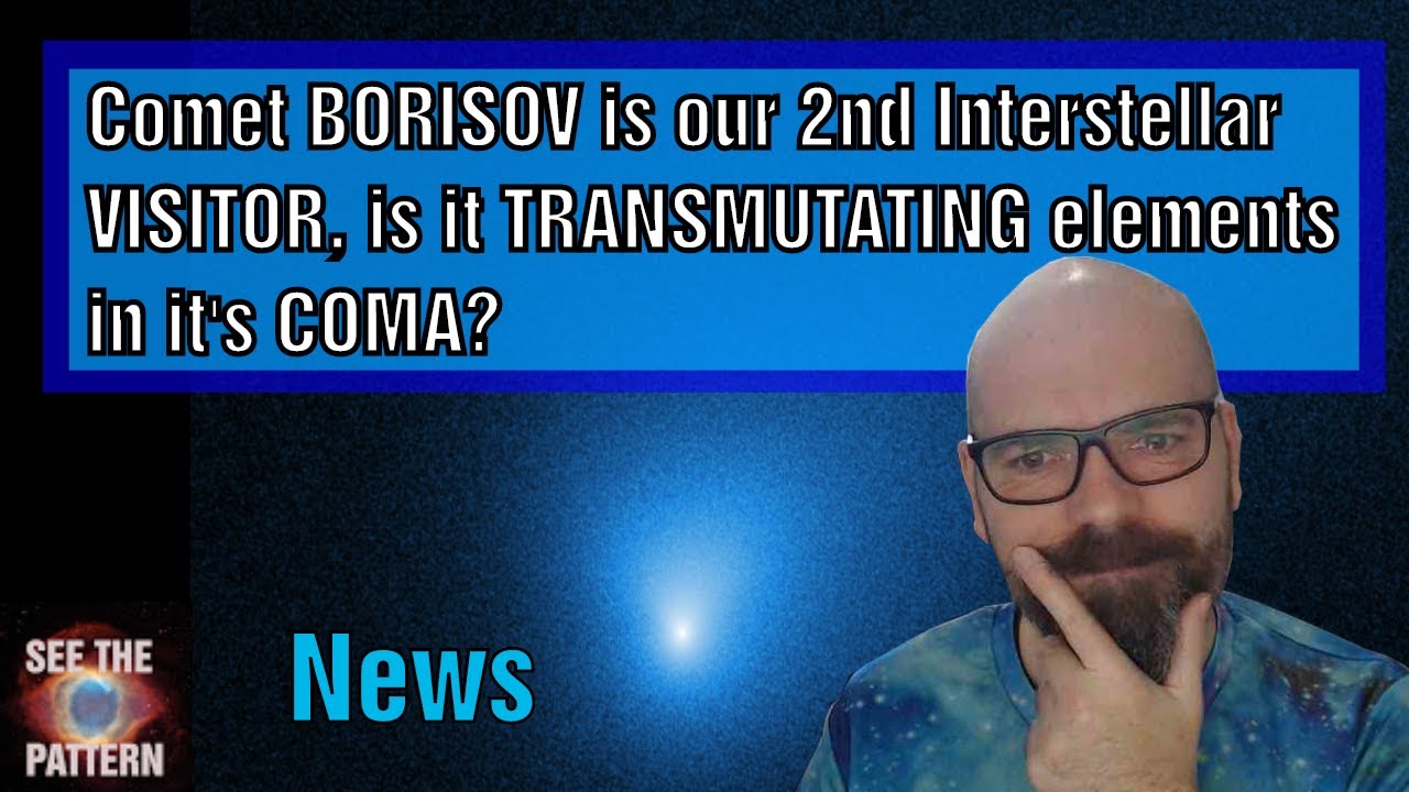 Comet BORISOV is our second interstellar visitor, is it TRANSMUTATING elements in the COMA?
