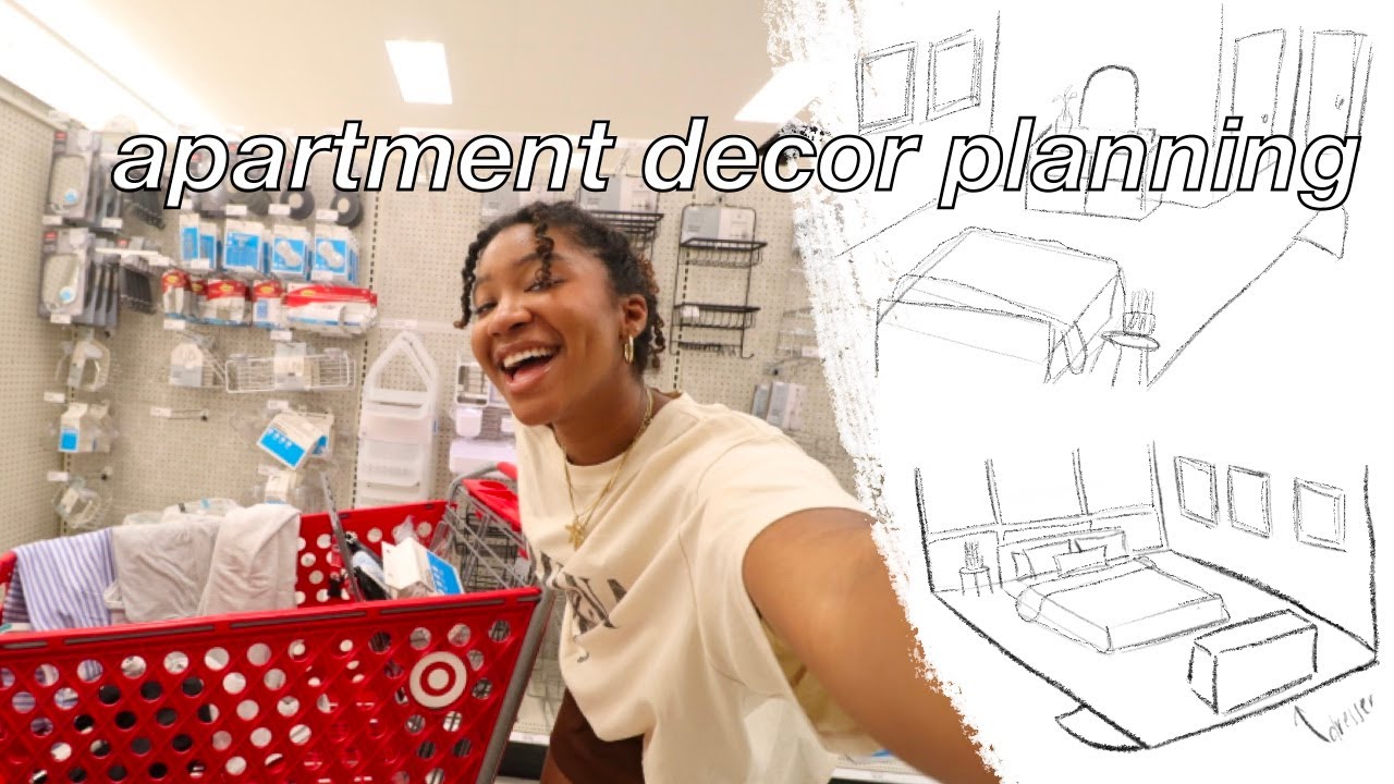 target shopping + planning room decor | My First Apartment