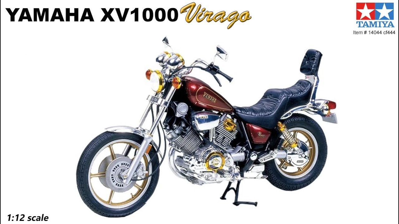 Build the Yamaha XV1600 Virago by Tamiya in 1/12 Scale - Steps 1-7