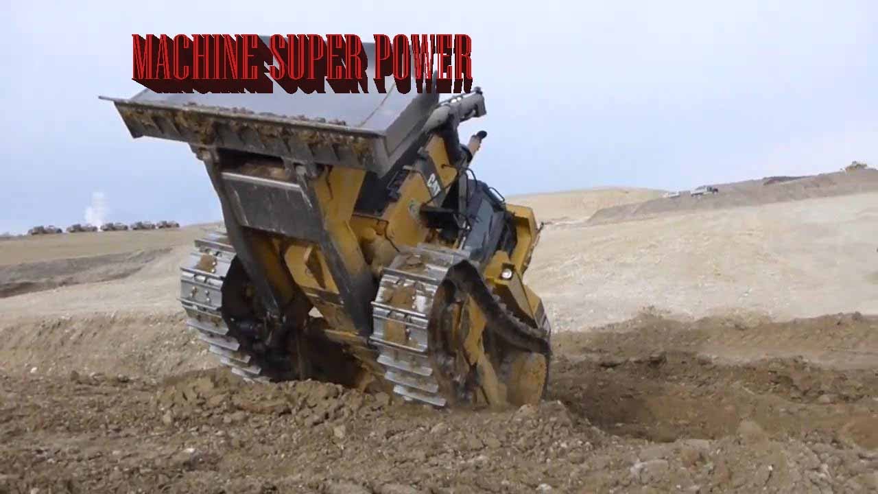 Caterpillar D11 Ripping Rock