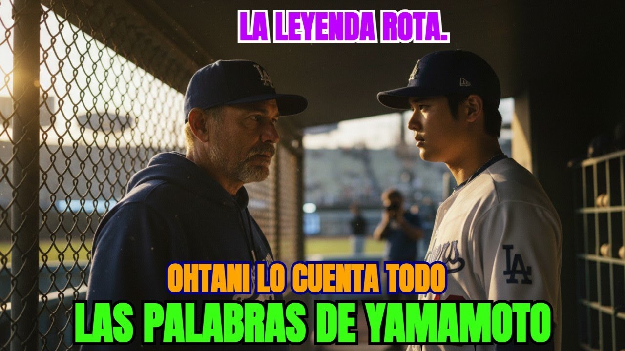 Ohtani revela palabras de Yamamoto que hicieron llorar a una leyenda.