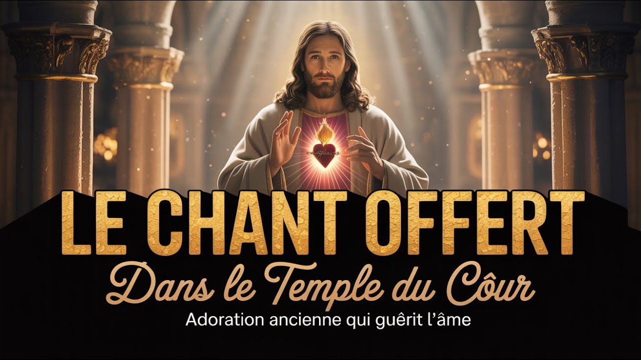 🕊️✨ Le Chant offert à Jésus dans le Temple du Cœur — une Adoration ancienne qui guérit l’âme 🙏