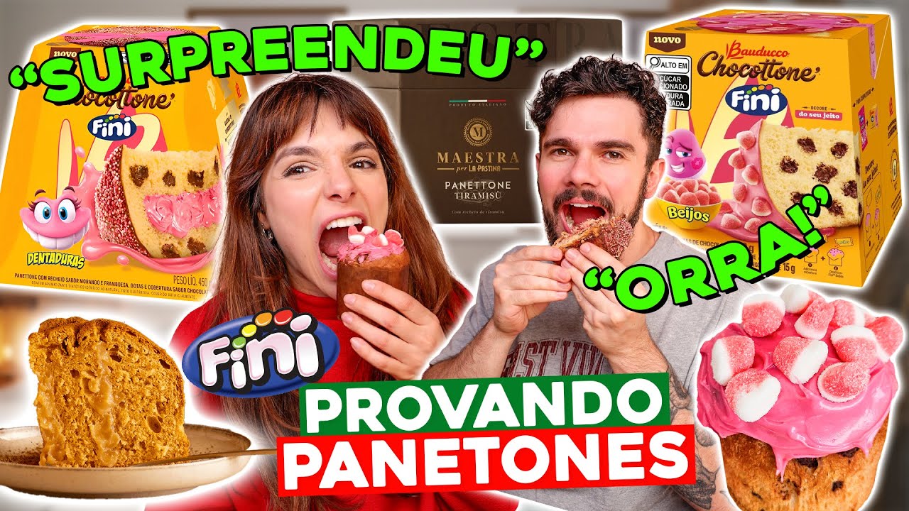 PROVANDO NOVIDADES de PANETONE 2025 | Panetone de FINI, La Pastina, Ofner, Kopenhagen