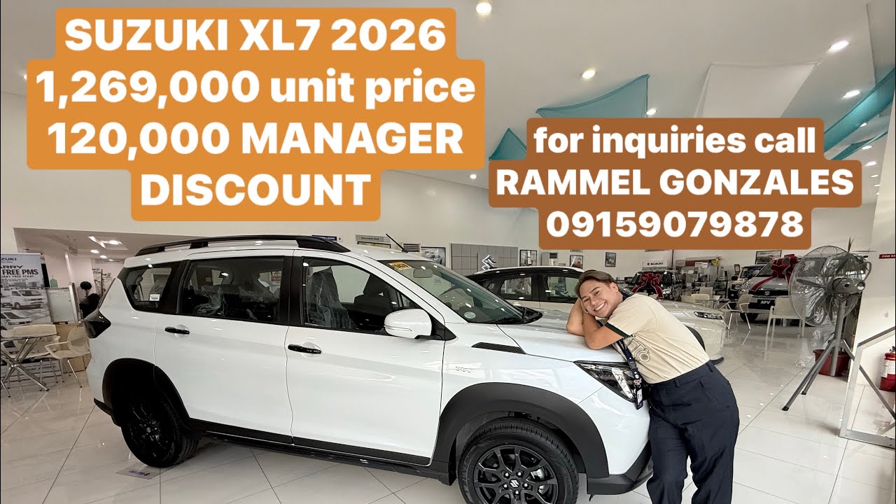 Suzuki XL7 2026 black edition hybrid two tone savanna ivory color. #rammelgonzales #xl72026 