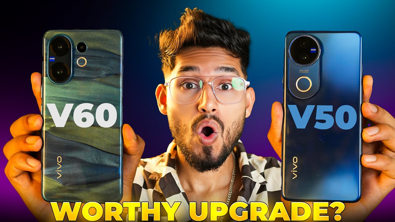 Vivo V60 vs Vivo V50 🔥 Full Comparison – Camera, Performance & Battery Test! A Good upgrade !