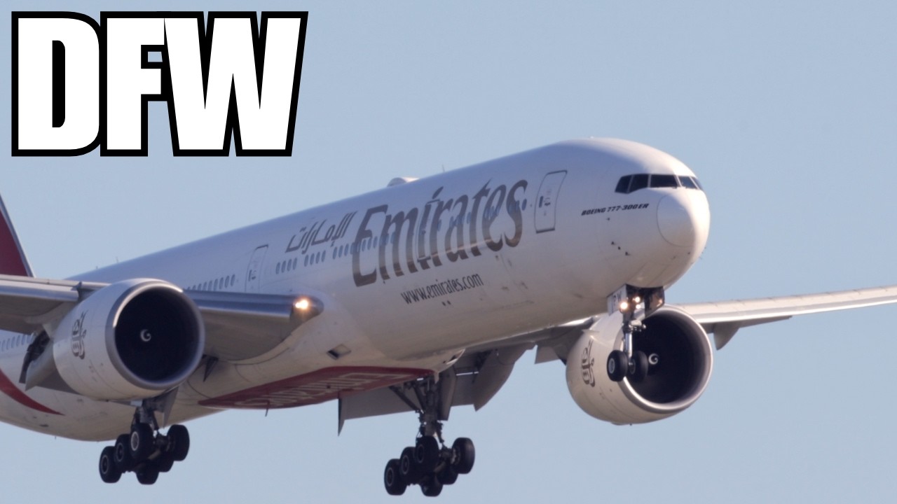 The Morning Rush at DFW! Golden Hour Planespotting Action with Retro Liveries & Heavy Jets ✈️ 🌅