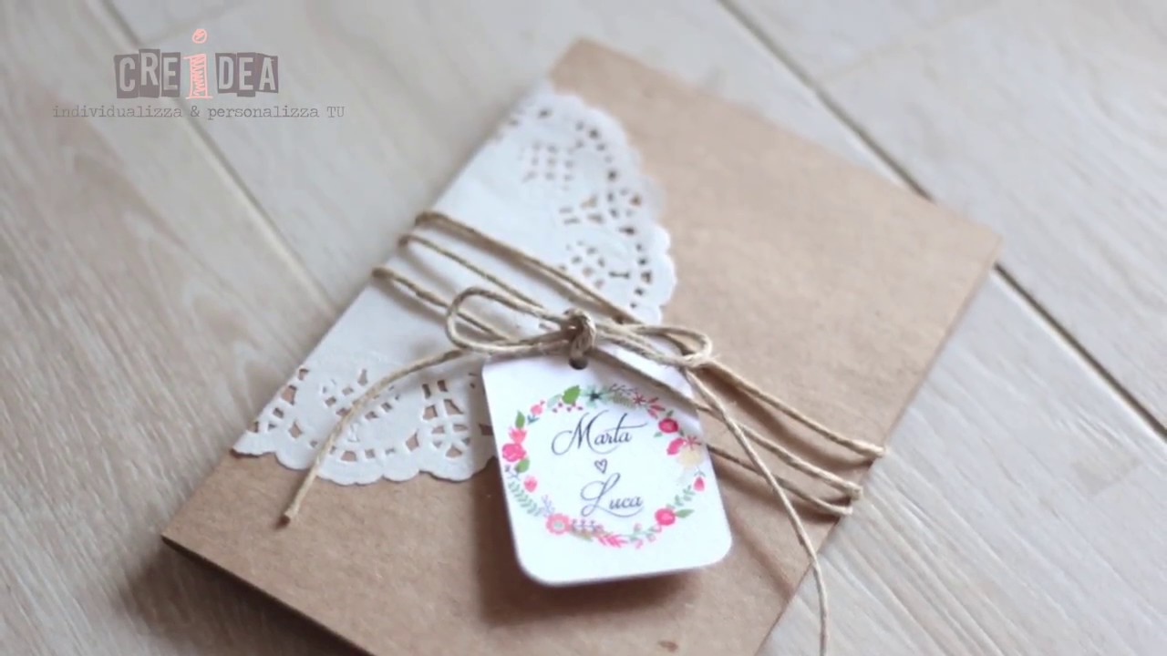 DIY Shabby chic Wedding Invitation-Partecipazione fai da te Shabby 6
