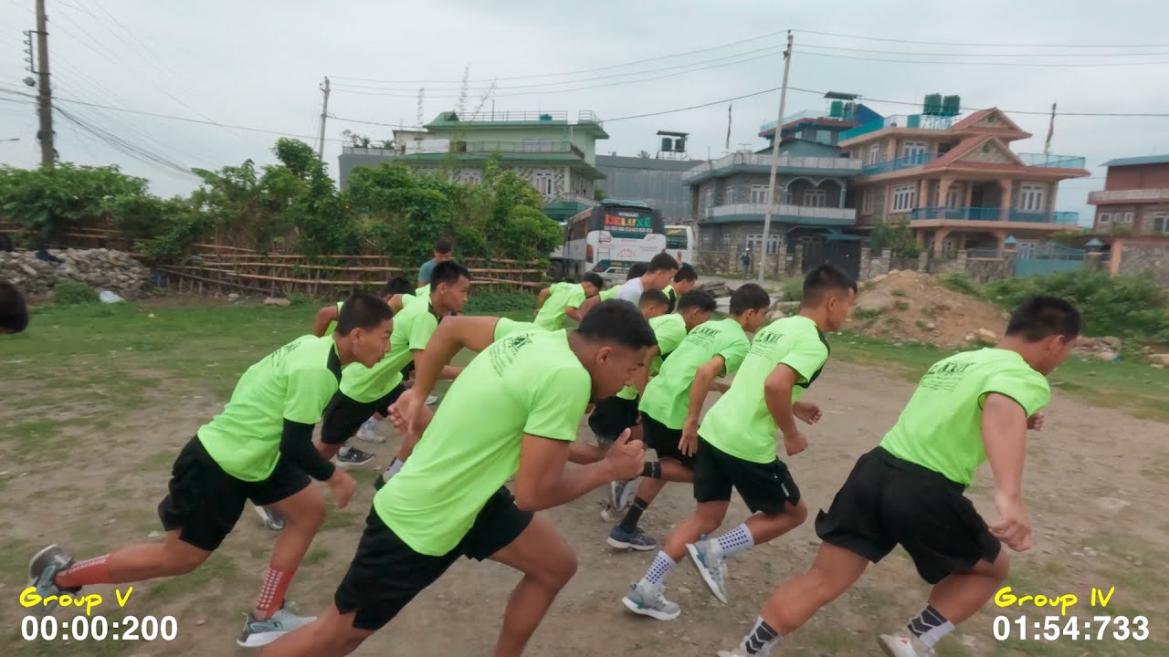 800 meters running test for GURKHA RECRUITMENT | #Week07