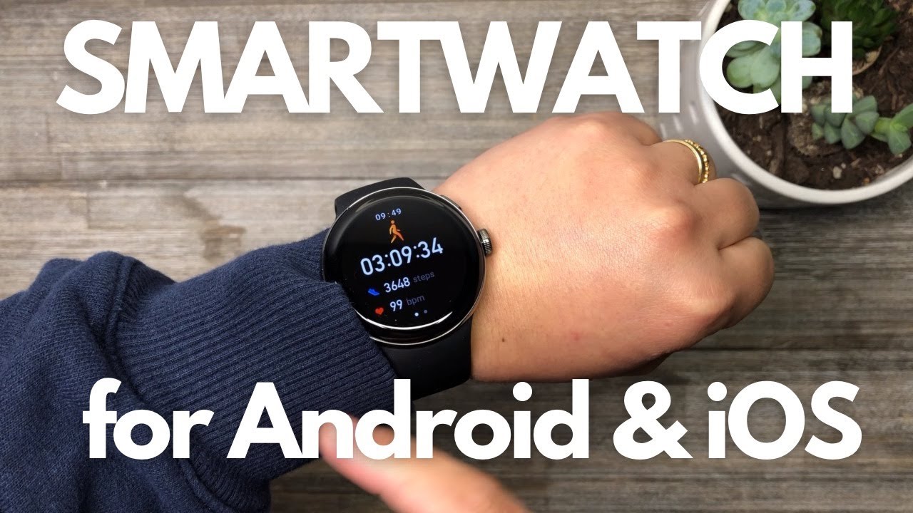 Parsonver Smart Watch  for Android and iOS Phones | AMOLED Always-on Display Smartwatch