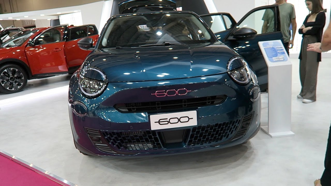 Новый Fiat 600 2026 года — экстерьер и интерьер.