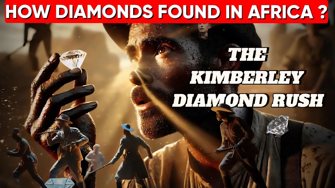 How diamond Mine found in Africa ? The Kimberley Diamond Rush 