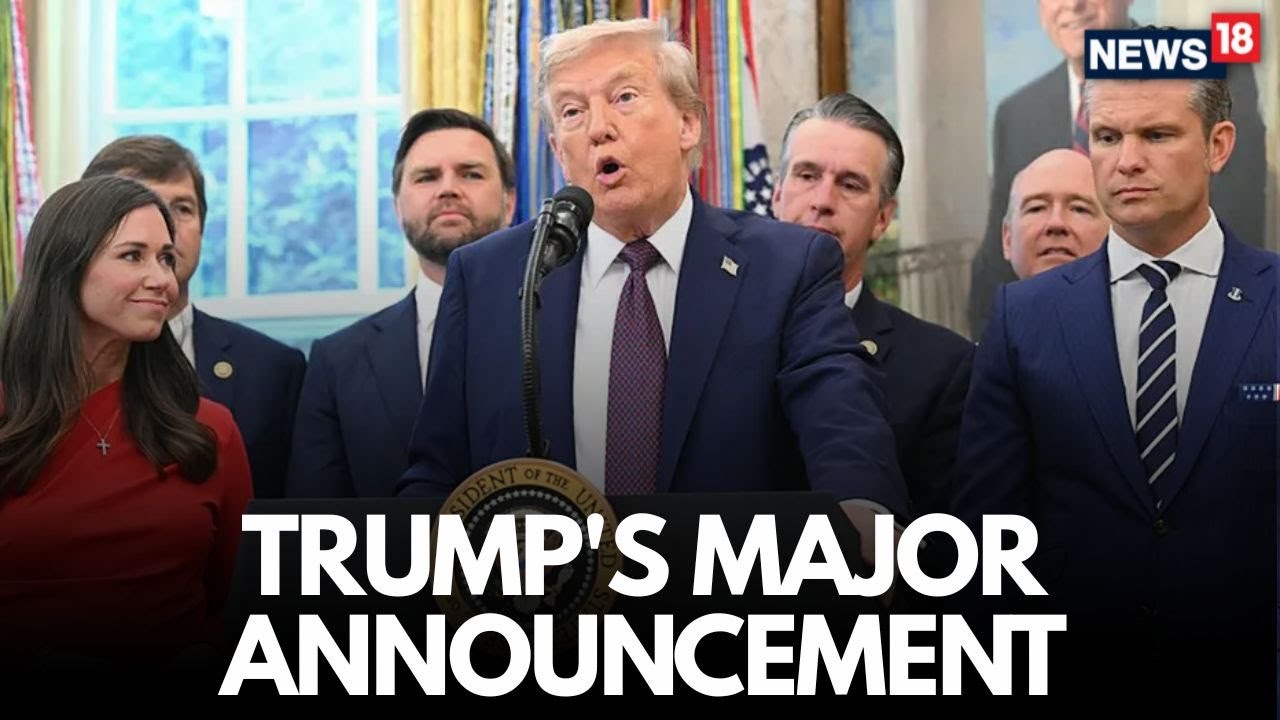 Trump Speech LIVE | Trump Makes Shocking Announcement | America To Go War? | Nuclear War | N18G