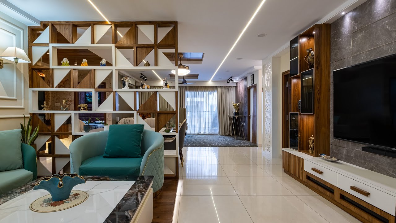 Luxurious 3BHK Apartment Tour at Aparna Sarovar Zenith, Hyderabad | Interior Design Photography.