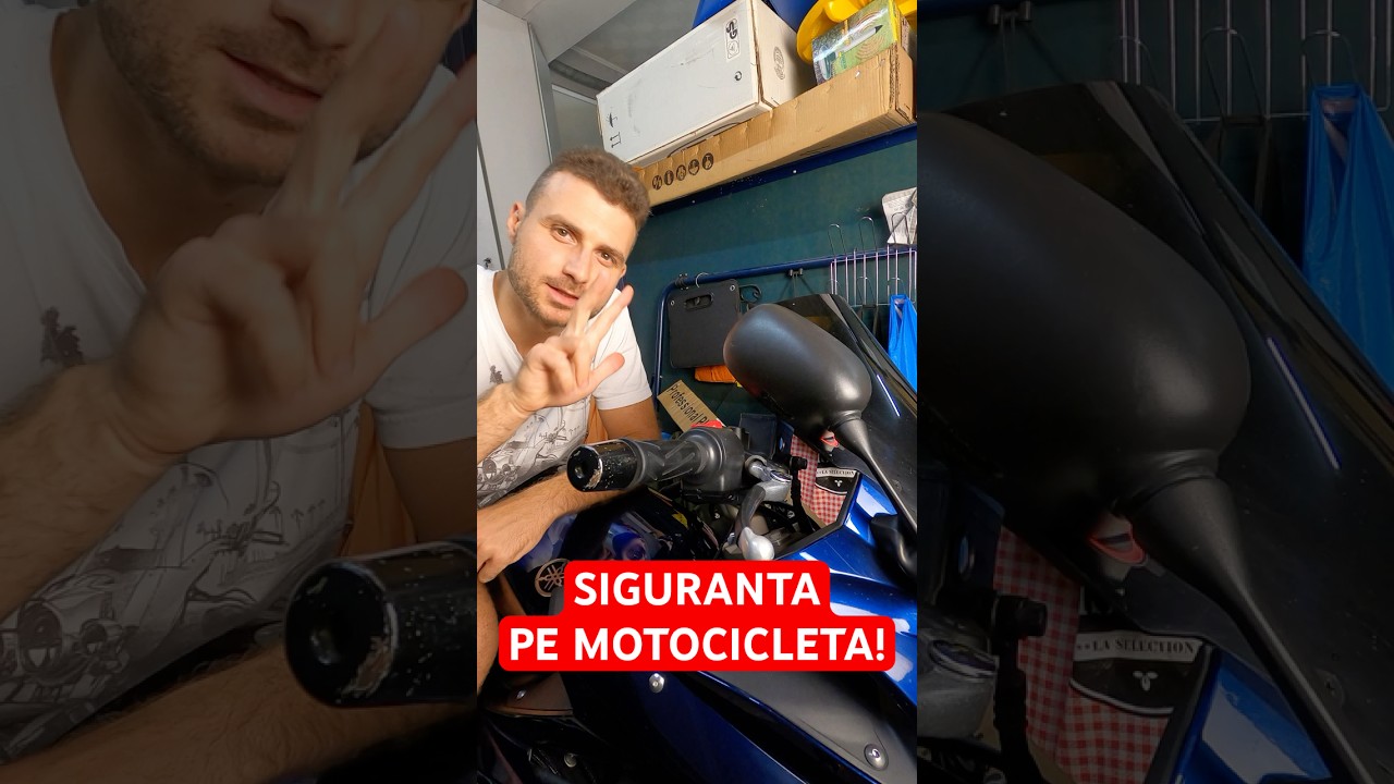 Siguranță pe motocicletă! 3 motive să ții 2 degete pe frână  