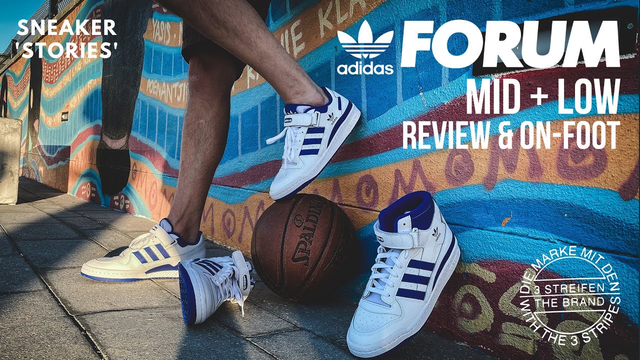 Early Look! Adidas Forum Mid + Low (Review & On Foot)