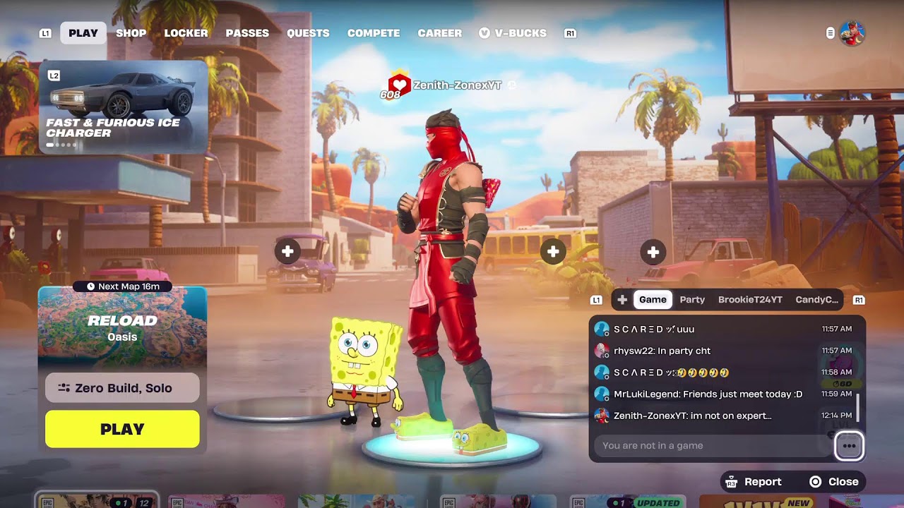 im back!!! going for 100% on through the fire and flames