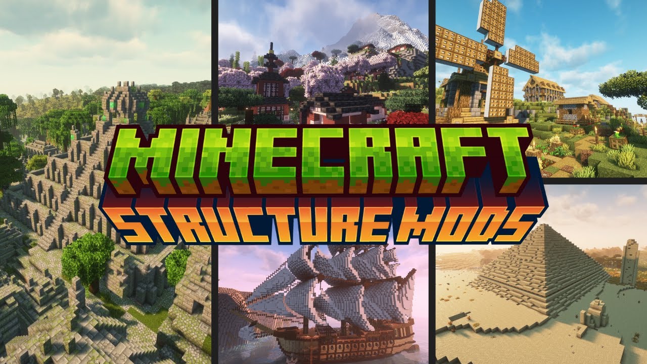 10 Best STRUCTURE MODS in MINECRAFT [FABRIC 1.21.1]