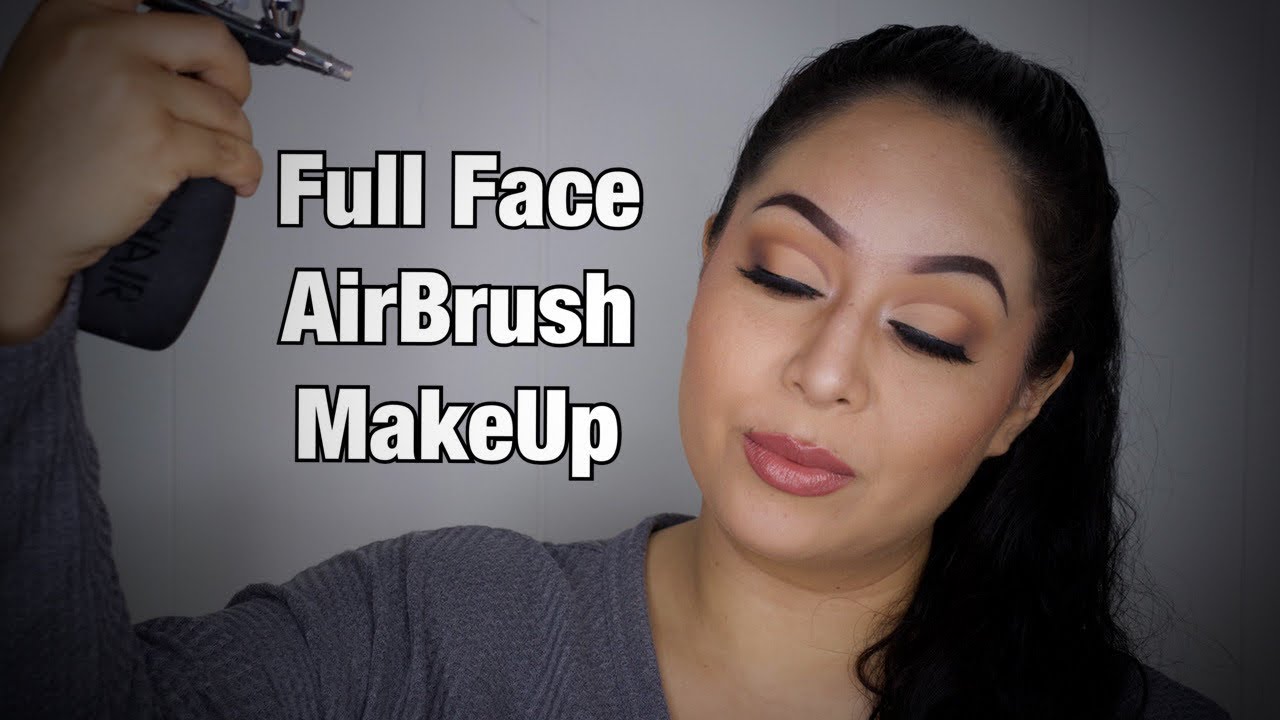 Natural Cut Crease Using Dinair Airbrush Makeup