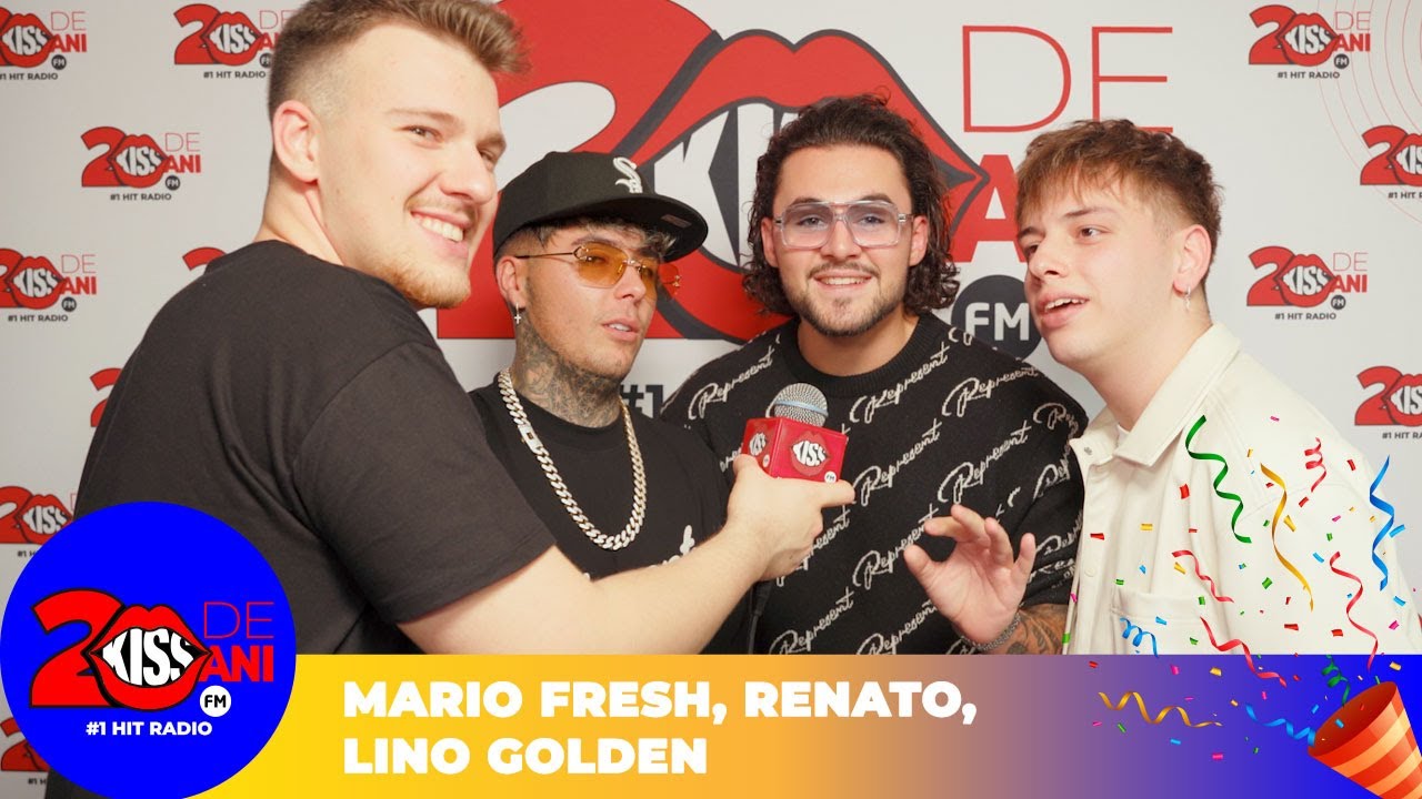 Interviu Lino Golden, Mario Fresh si RENATO 