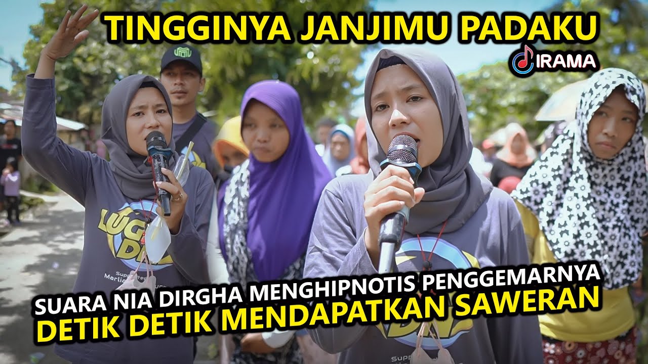 KETIKA NIA DIRGHA MENGHIPNOTIS PENGGEMARNYA DI JALANAN LEWAT LAGU JANJI BERSAMA IRAMA DOPANG