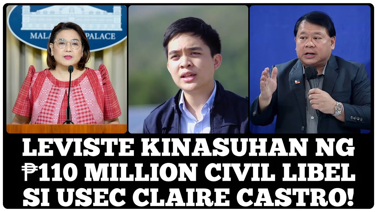 Kent Garcia is live! Usec Claire Castro Kinasuhan ng 110 Million Pesos Libel ni Leandro Leviste!