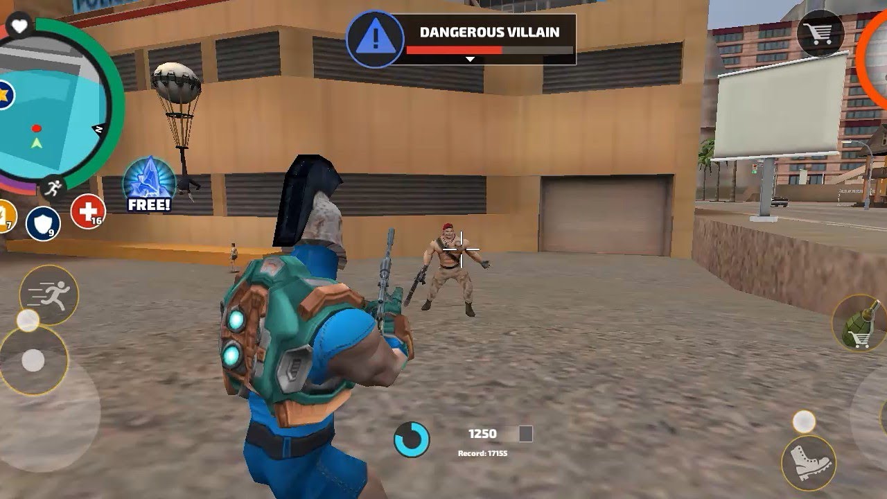 Rope Hero Game Master Gameplay | Happy Independence Day 🇮🇳🥰 #ropeherovicetown 