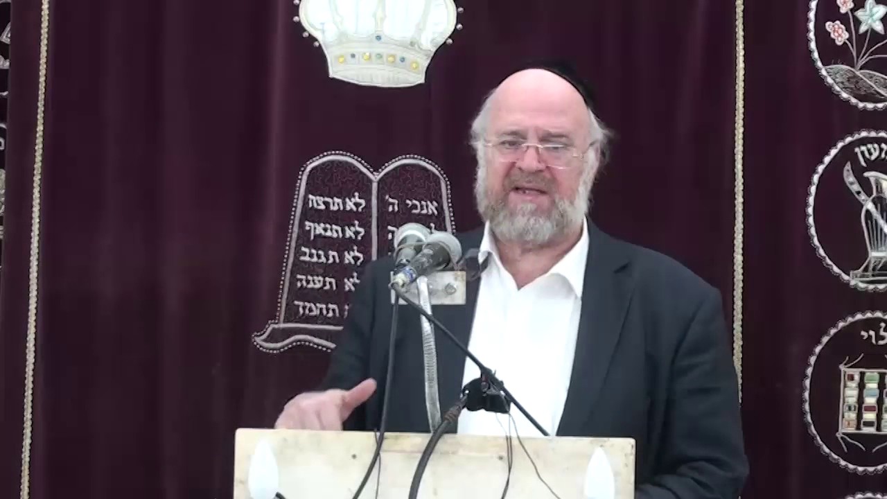 הרב ברוך רוזנבלום פרשת תצוה תשע״ז
