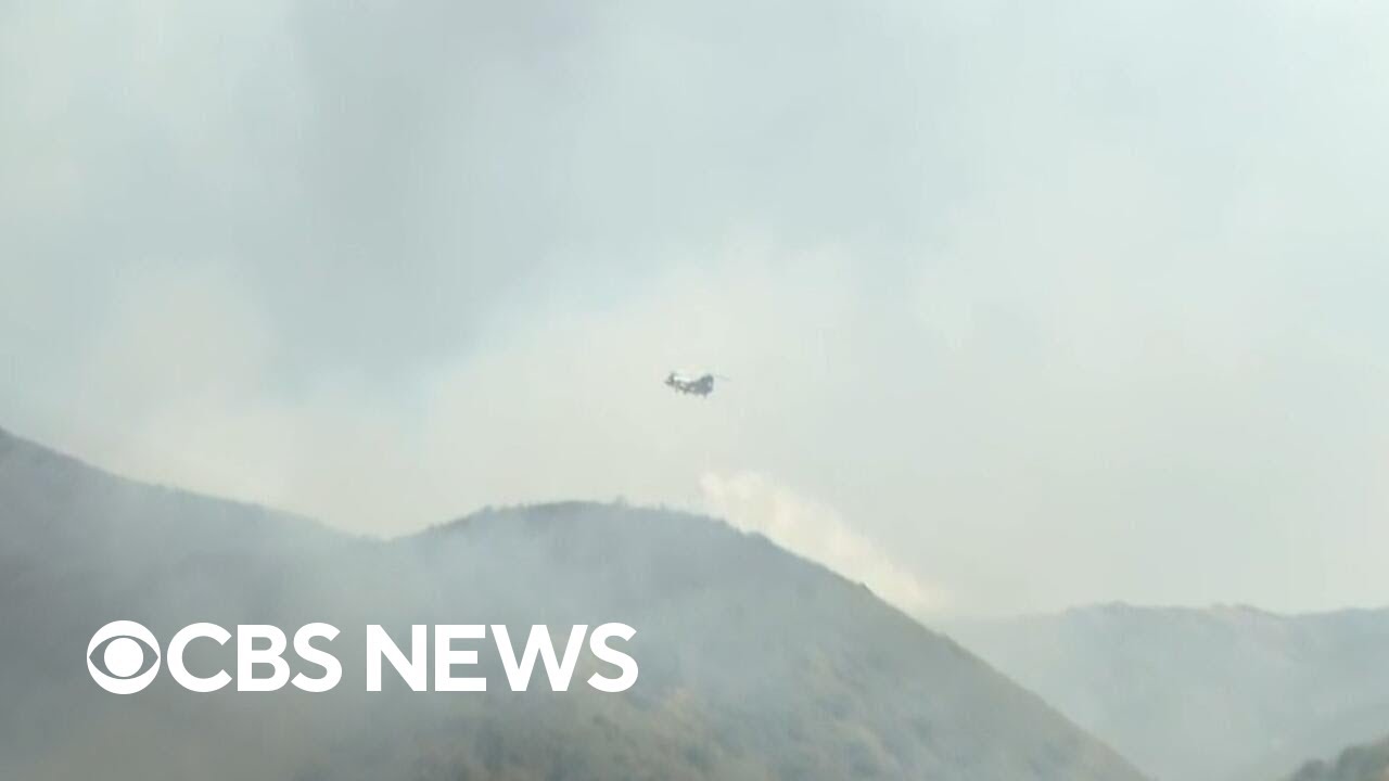 500 firefighters battling Sandy Fire in California's Simi Valley