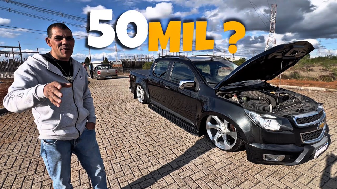 QUANTO CUSTA PRA MONTAR UMA S10 REBAIXADA HOJE EM DIA ? 