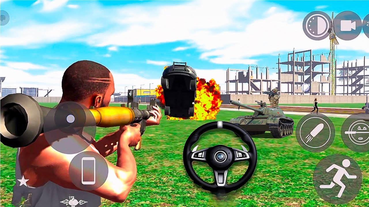 GTA V Copy Game 🚗 | GTA 5 Jaisa Gadi Wala Game | Android Open World Car Game #bemngdrive 