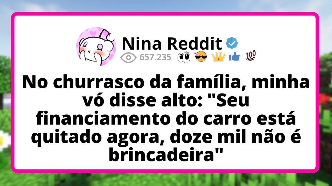 No CHURRASCO  da família, minha vó disse alto: 