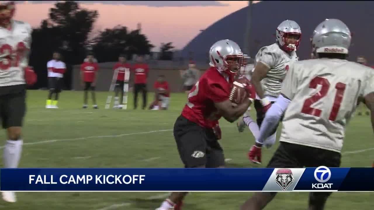 New Mexico Lobos begin Fall camp