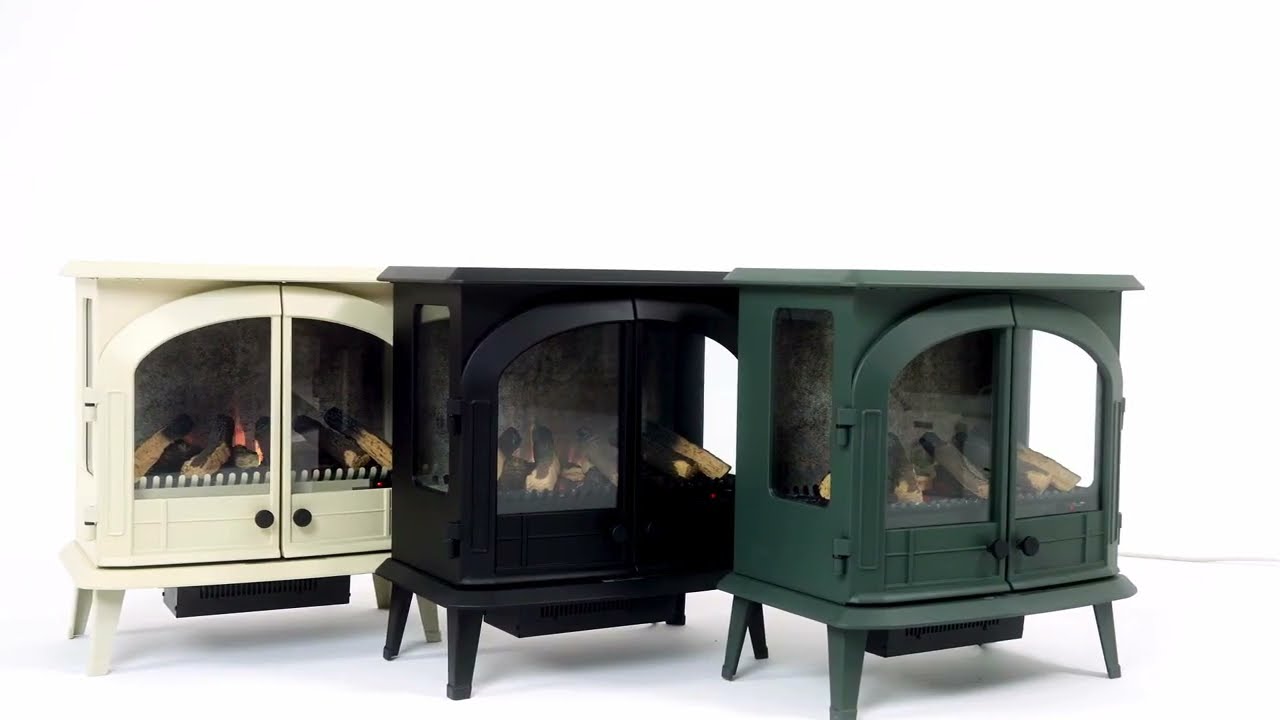 Modern Ember 26-In Smart Electric Fireplace Stove Heater
