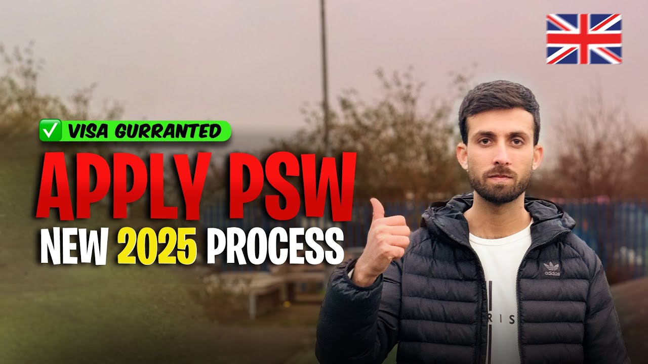 How to apply for psw visa in uk 🇬🇧 | step by step process 2025