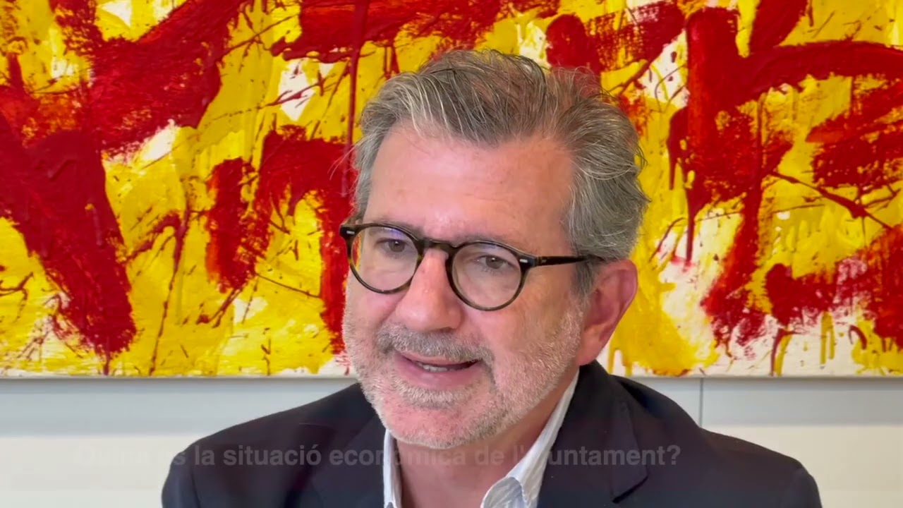 Josep Maria Vallès, alcalde de Sant Cugat del Vallès