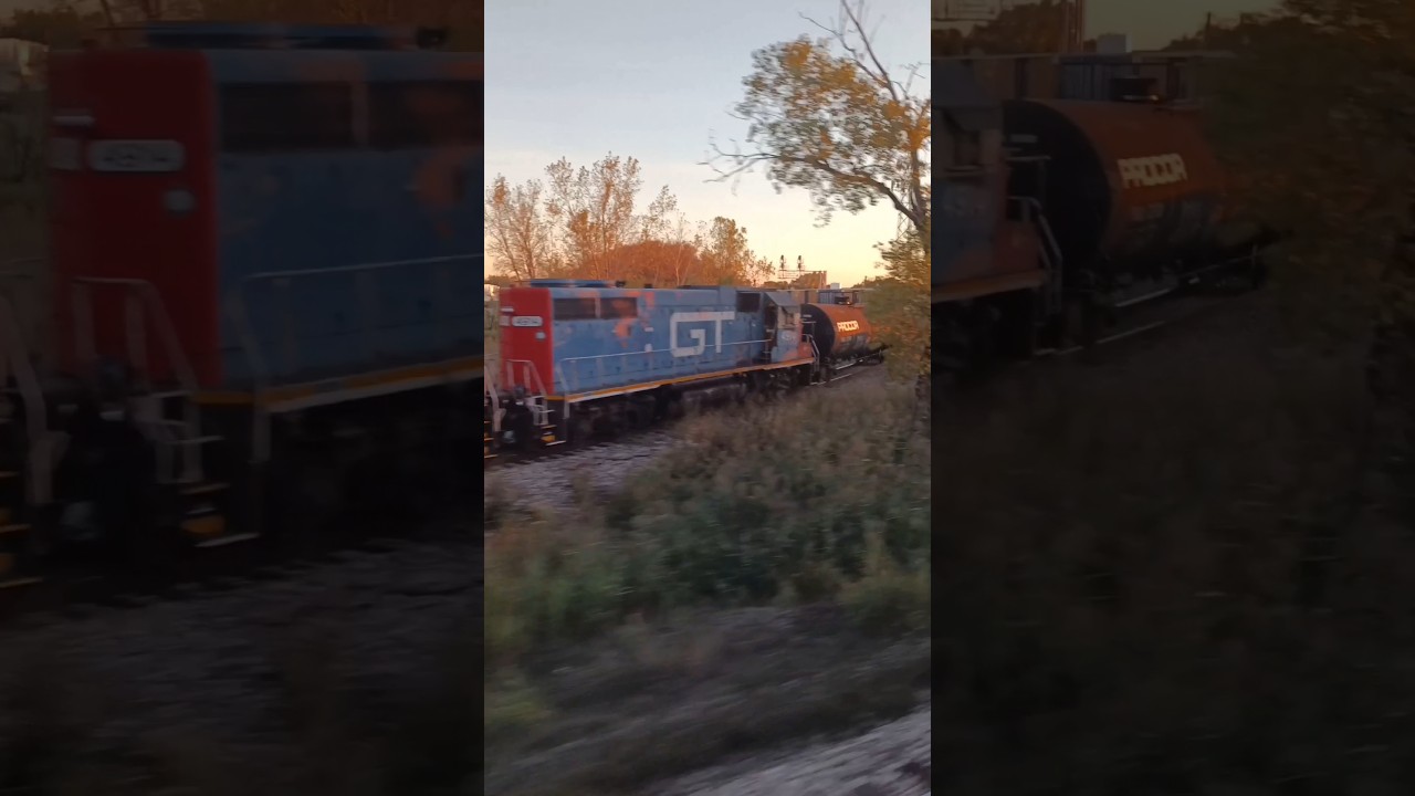 GT (fmr Grand Trunk) Locomotive Engines Working the CN Rails! 