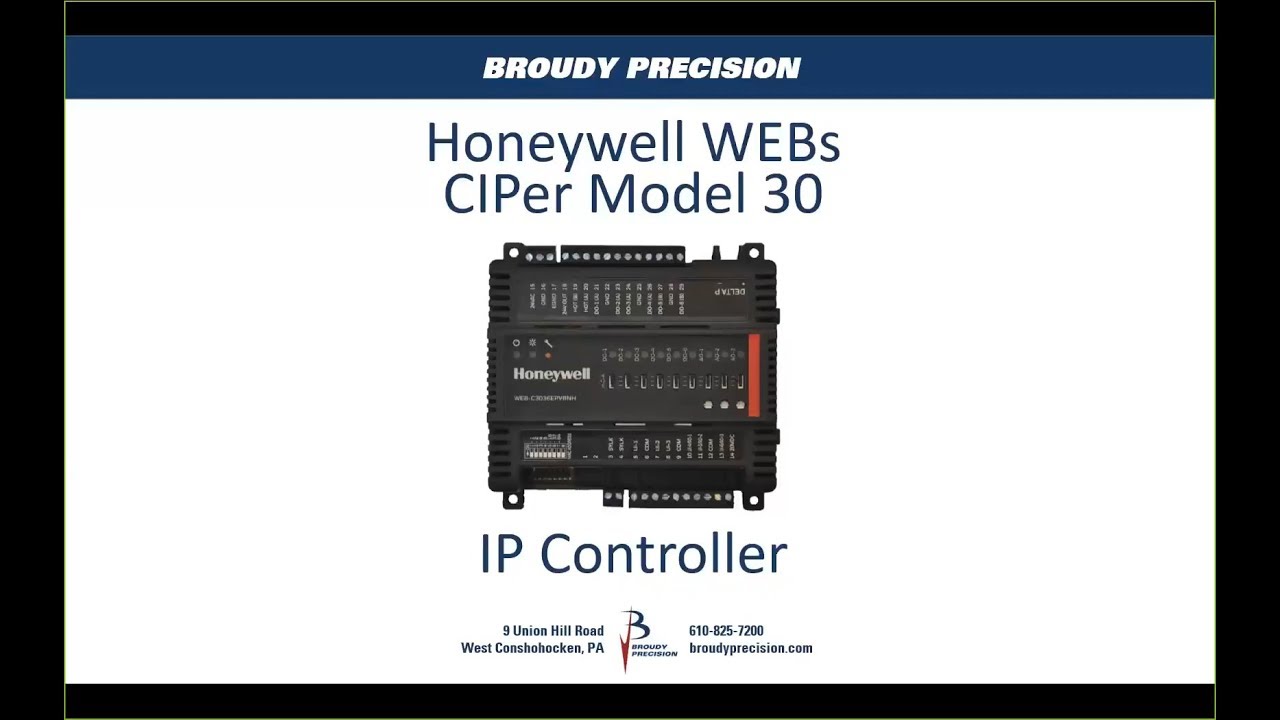 07/2019 Tech Tuesday - Honeywell CIPer 30