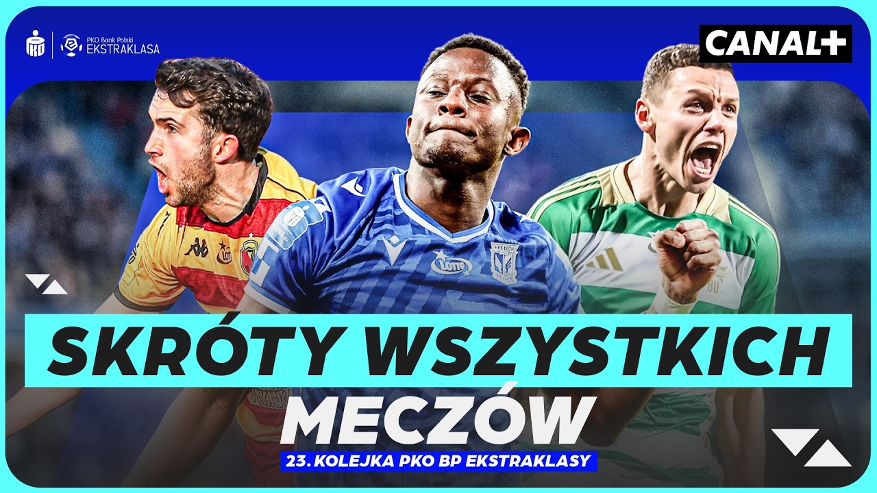 WSZYSTKIE GOLE 23. KOLEJKI PKO BP EKSTRAKLASY | EKSTRAKLASA HIGHLIGHTS SHOW