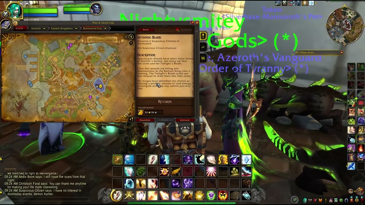 Avoiding Blame (Alliance) #worldofwarcraft #gaming #capcut